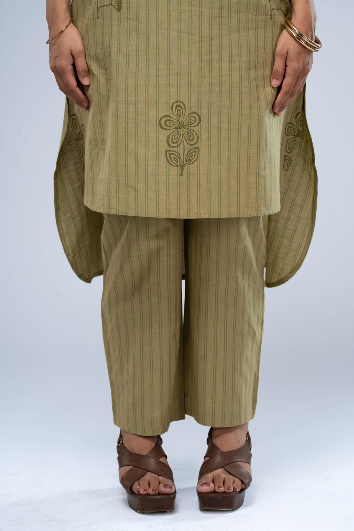 Bagicha Khadi Kurta Set