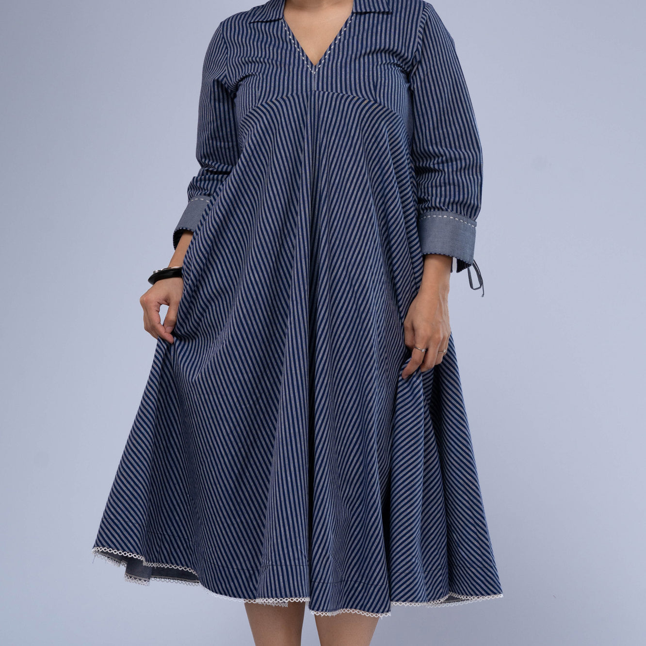 Chandni Khadi Dress