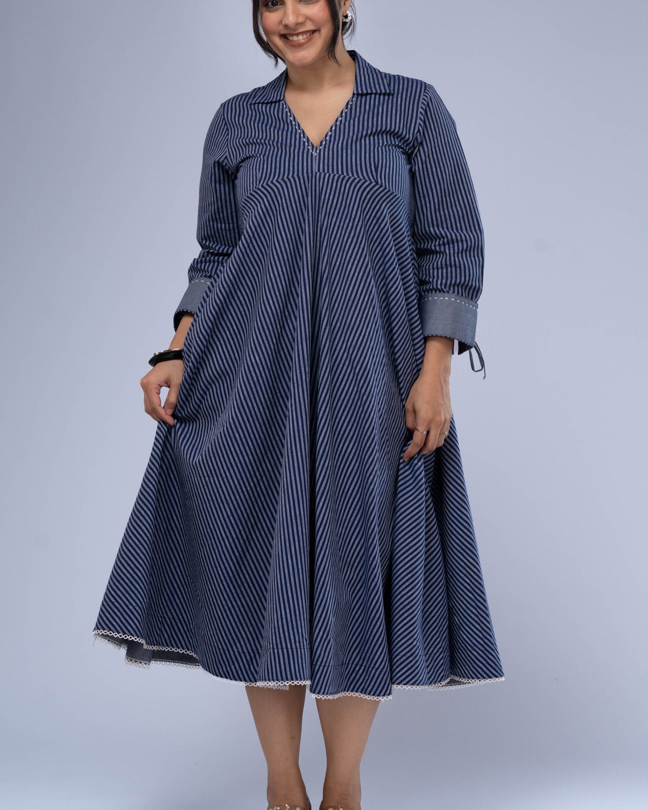 Chandni Khadi Dress