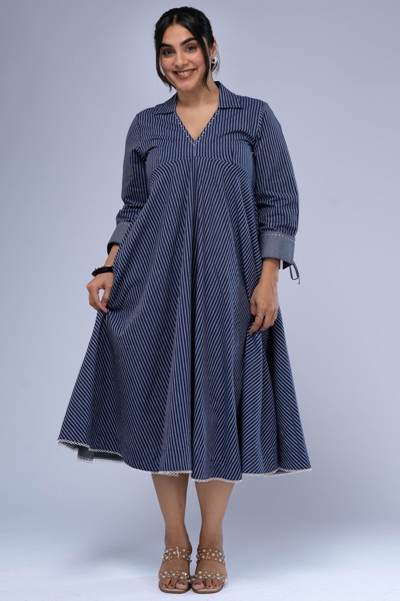 Chandni Khadi Dress