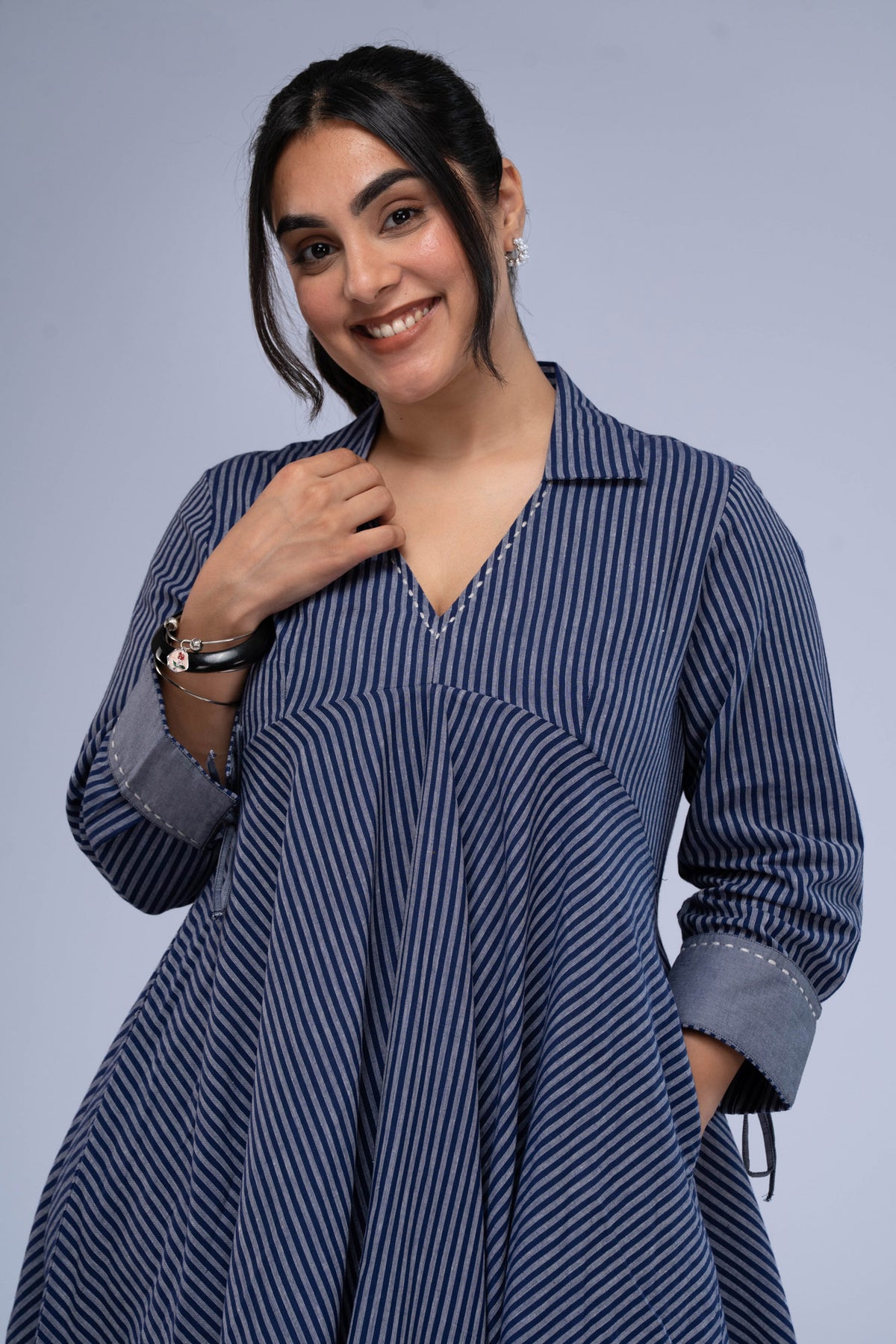 Chandni Khadi Dress