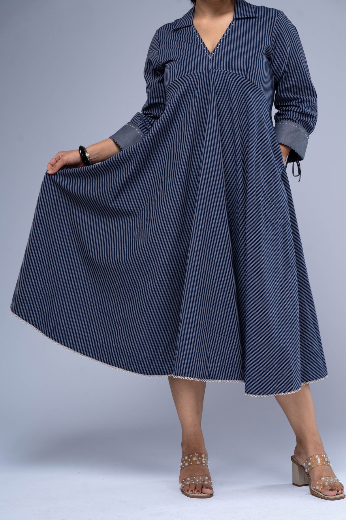 Chandni Khadi Dress