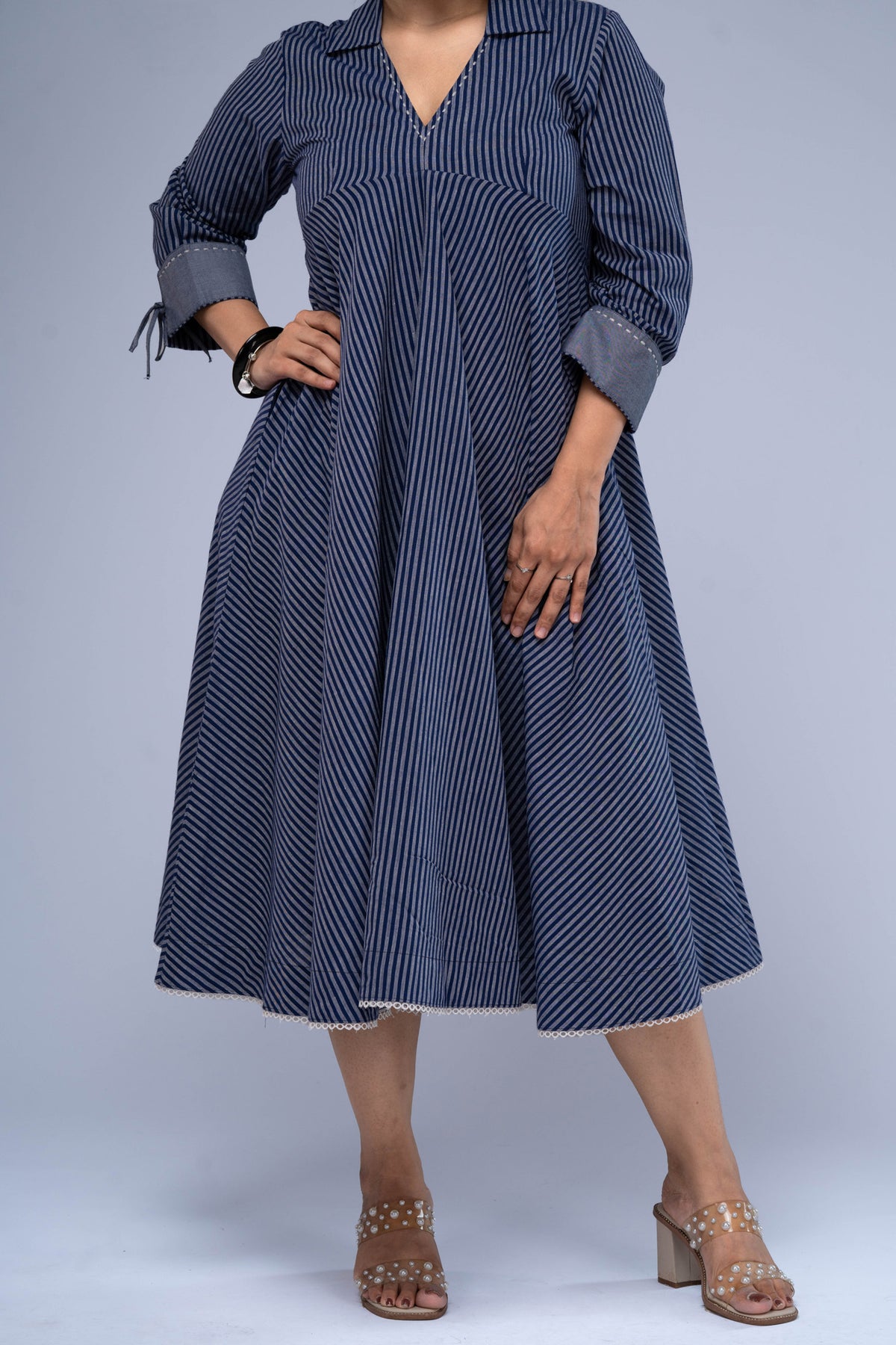 Chandni Khadi Dress