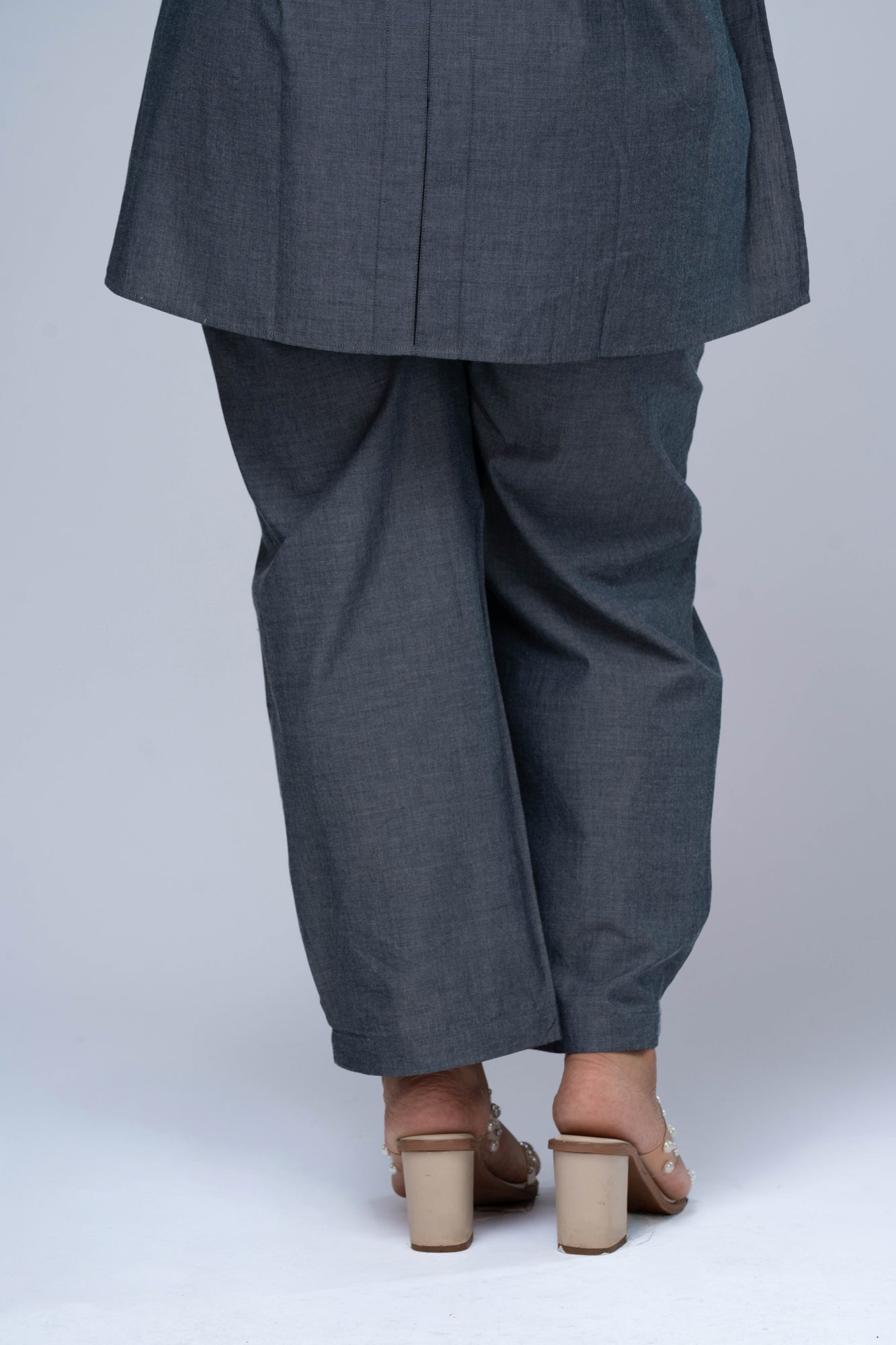 Chhaya Chambray Kurta Set