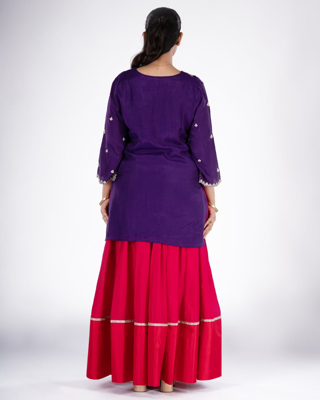 Jamuni Viscose Kurta Skirt Set