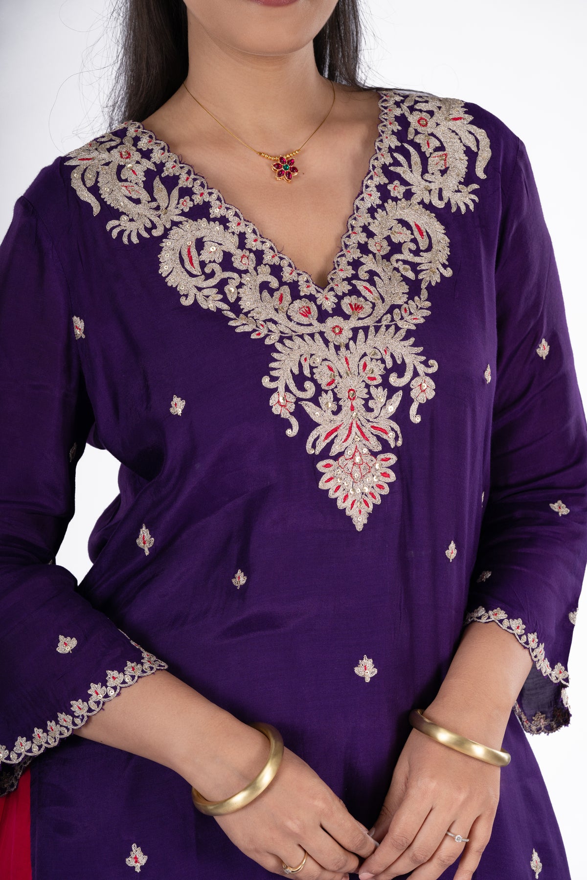 Jamuni Viscose Kurta Skirt Set