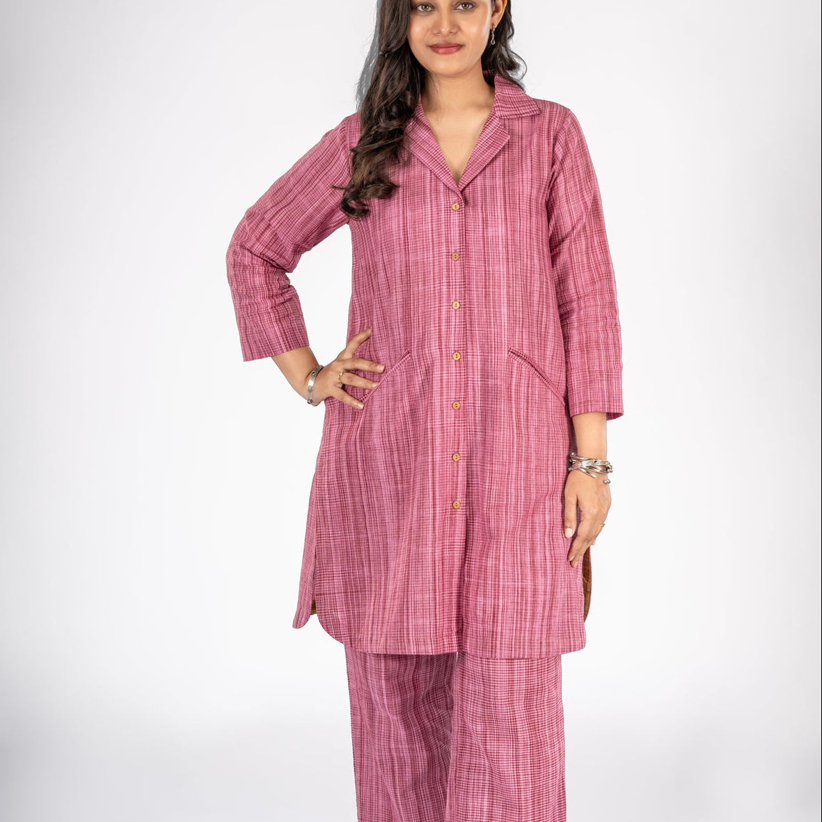 Phalsa Cotton Co-ord Set