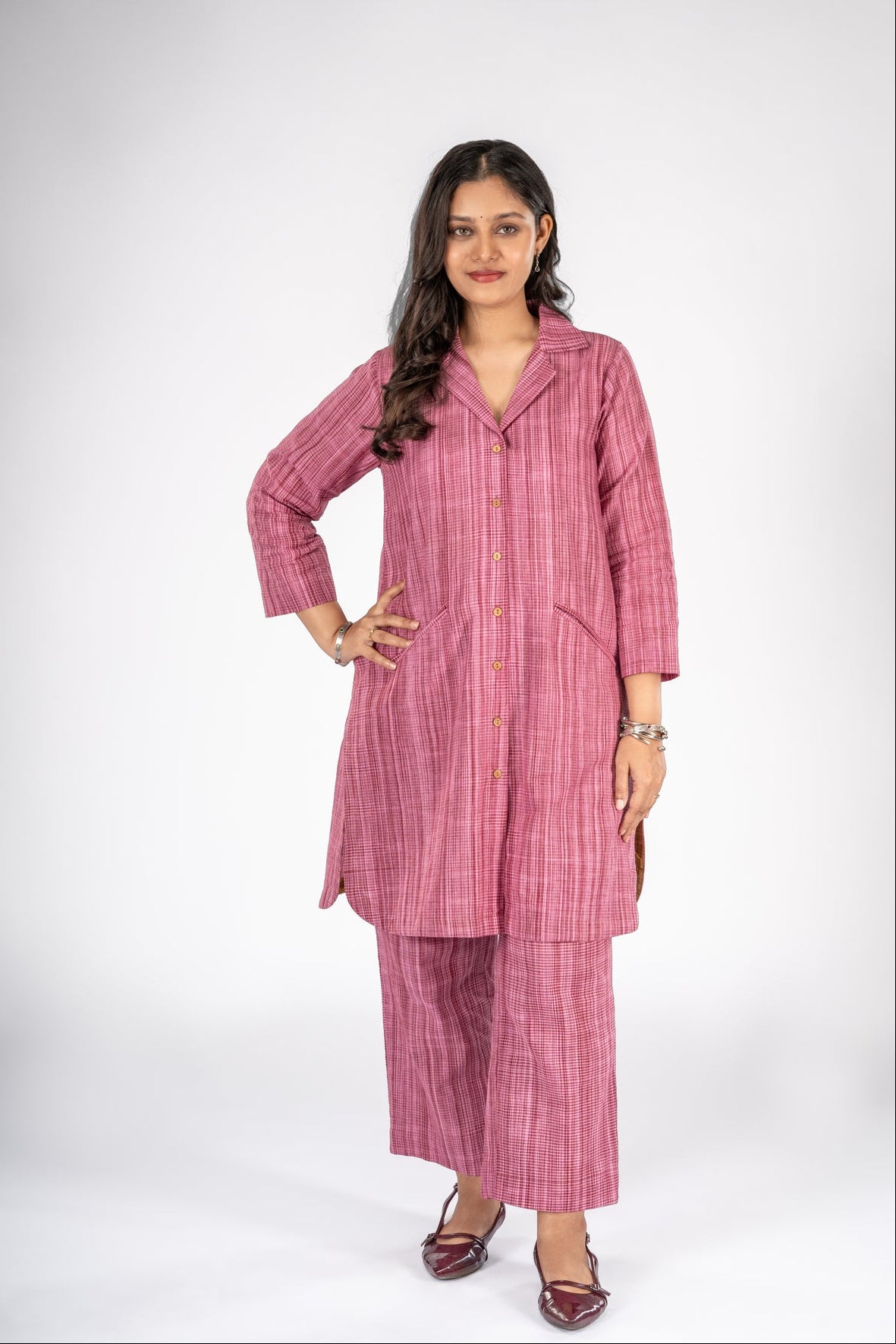 Phalsa Cotton Co-ord Set