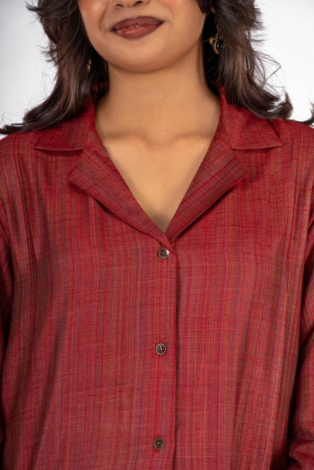 Mrida Cotton-Viscose Shirt Dress