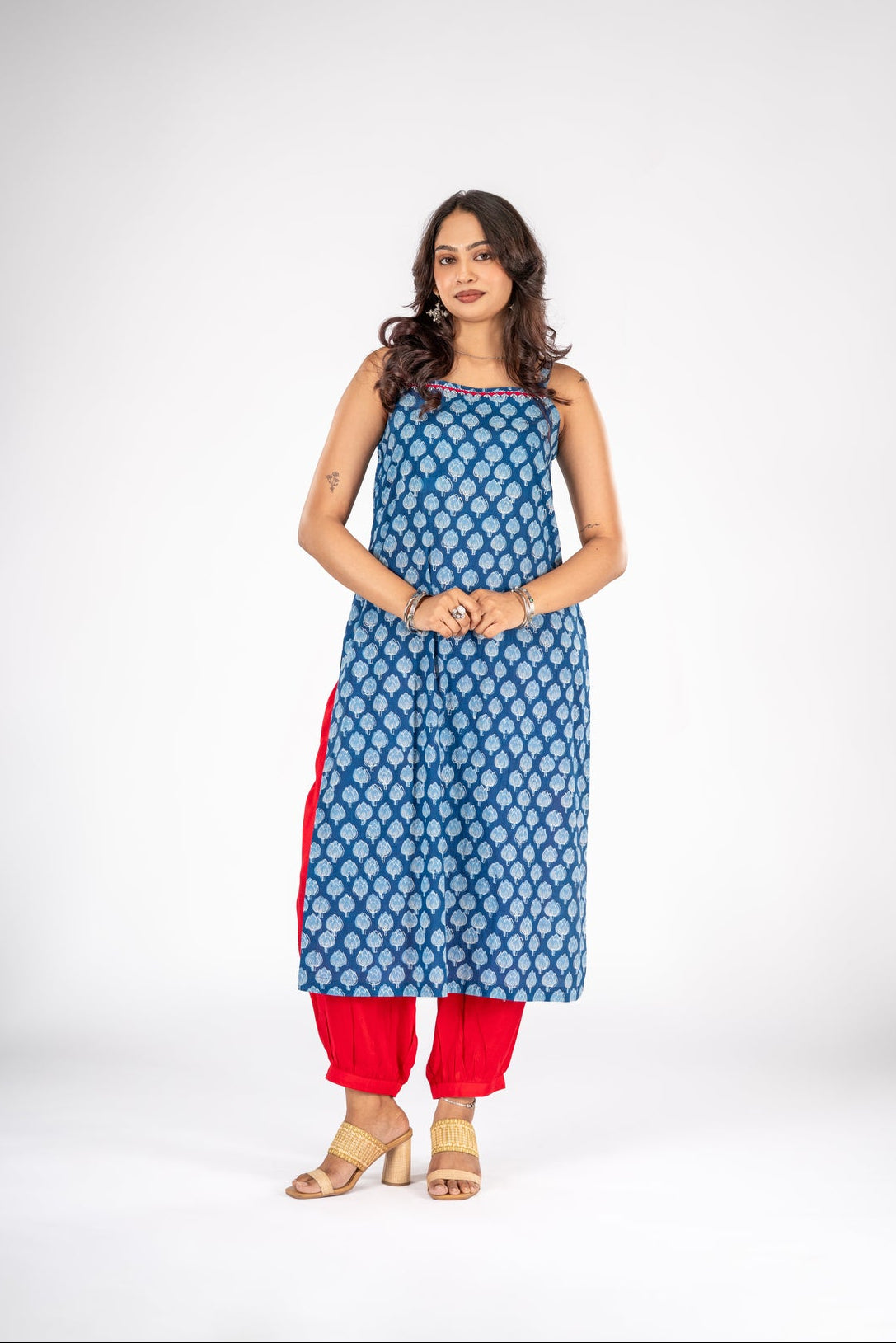 Neelima Polyester Kurta