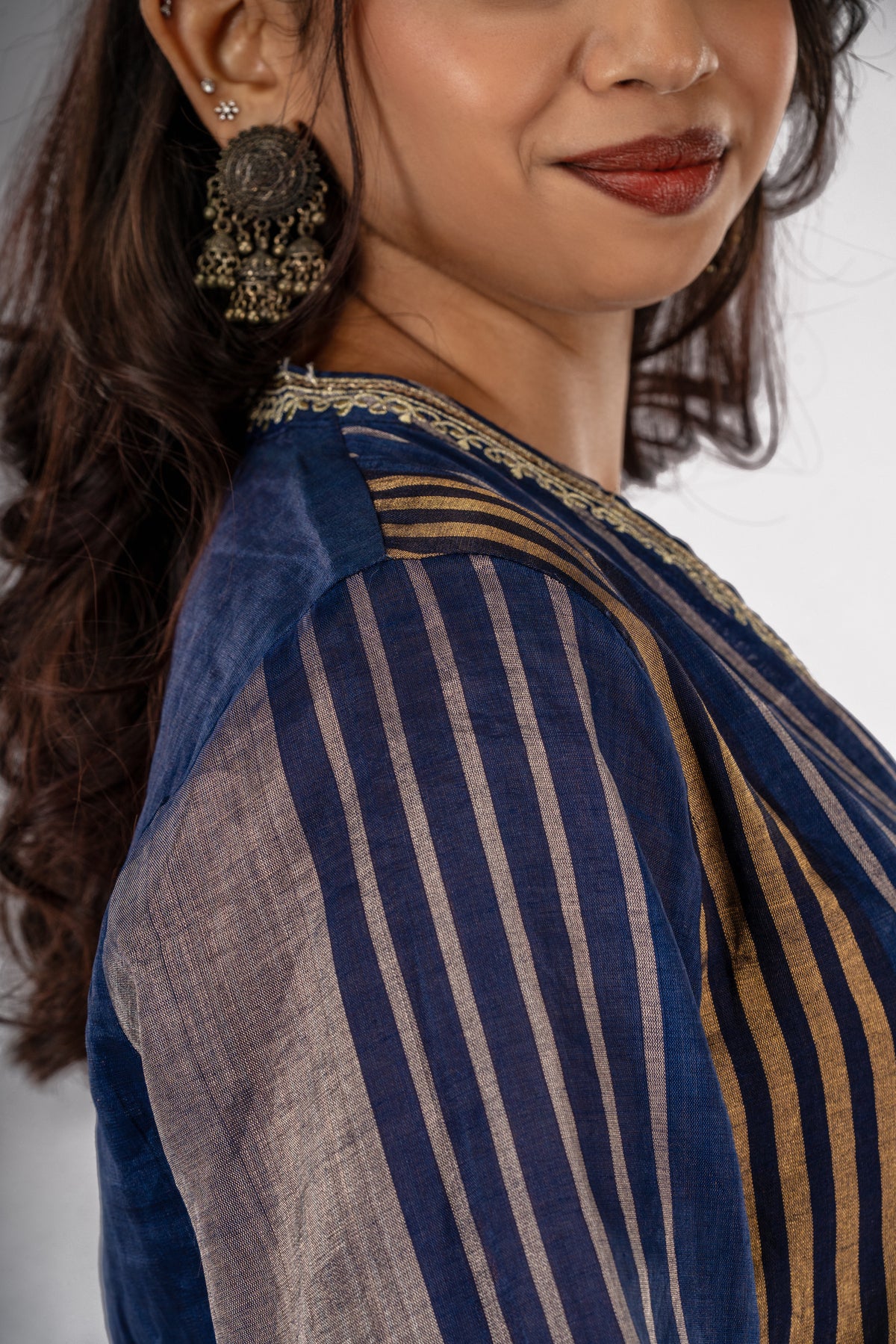 Neelam Tissue Silk Short Kurta