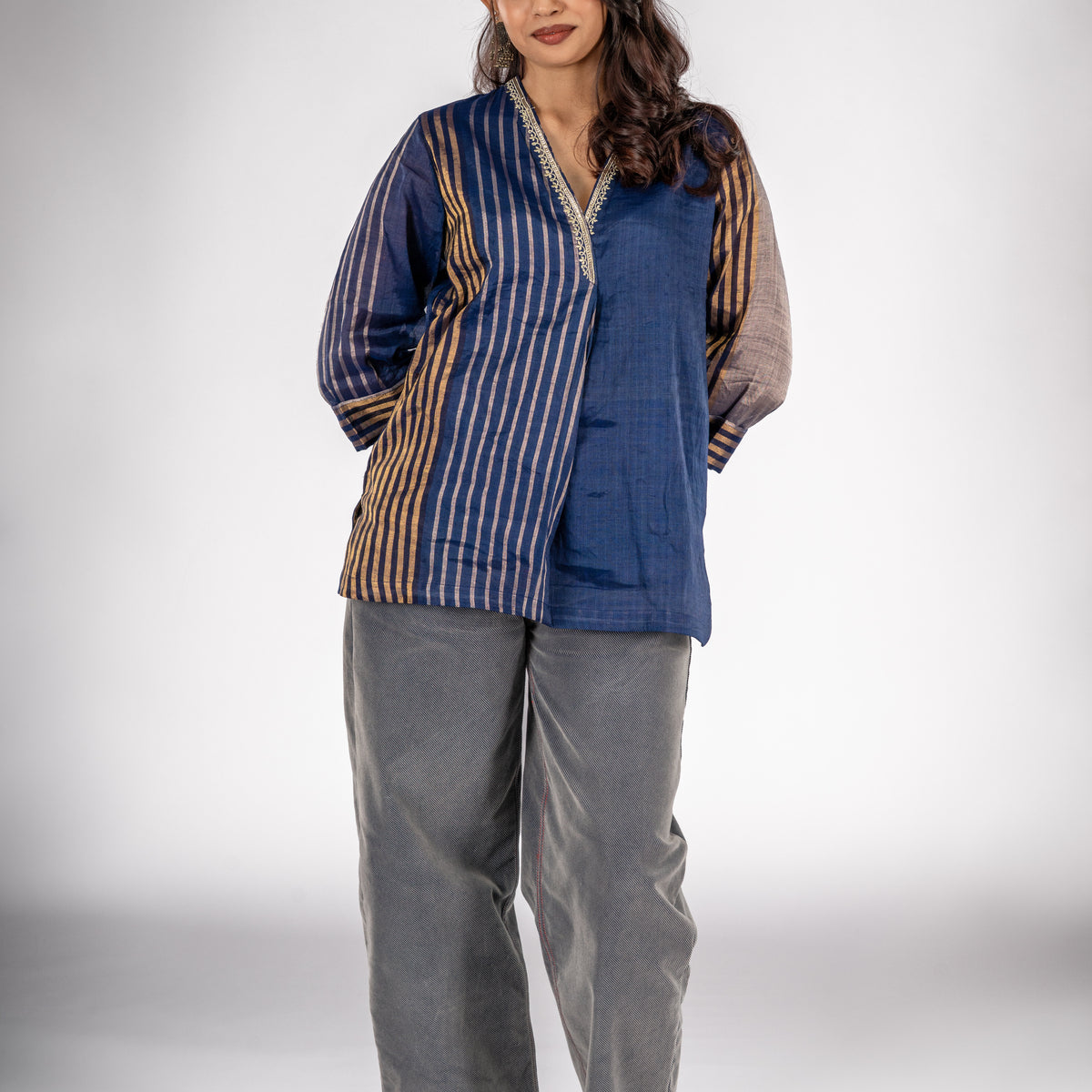 Neelam Tissue Silk Short Kurta