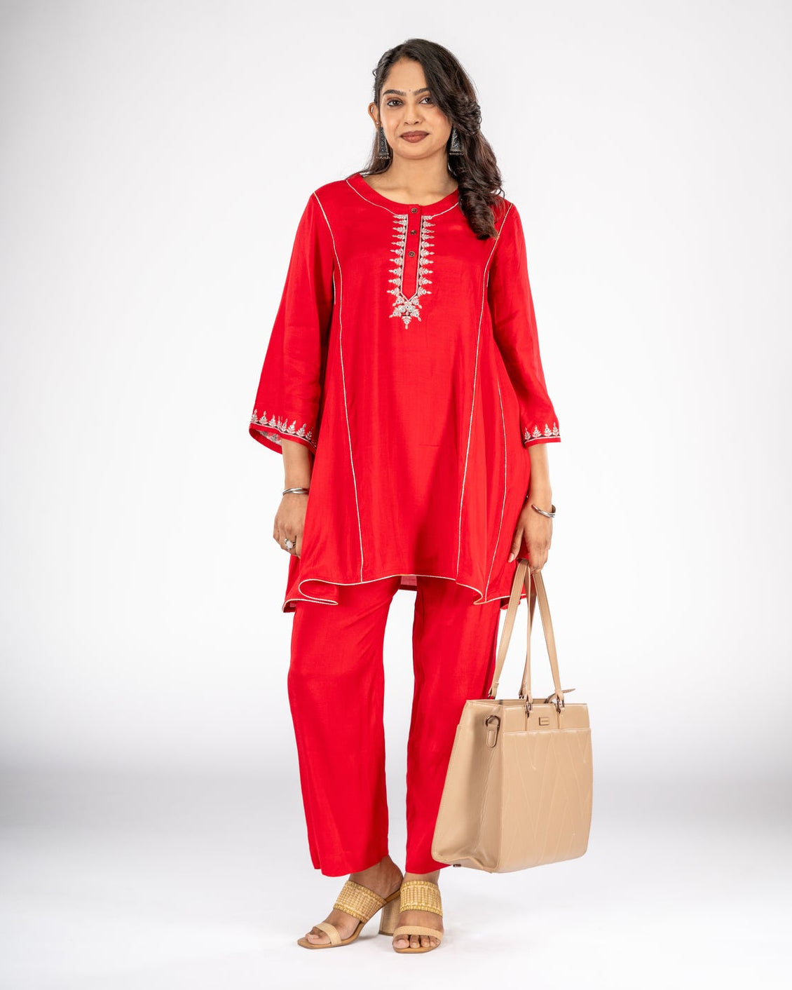 Ghoomar Viscose Kurta Set