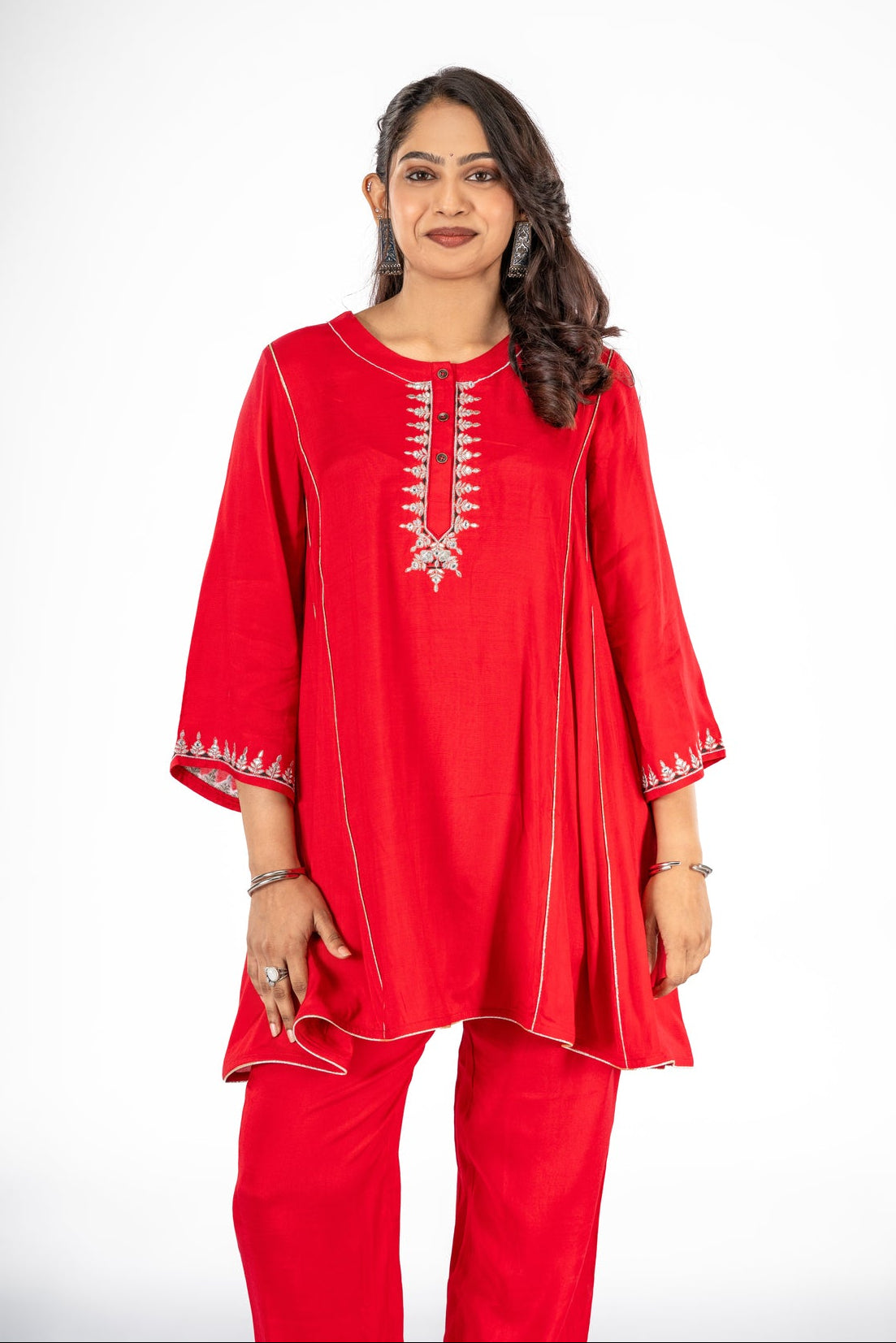Ghoomar Viscose Kurta Set