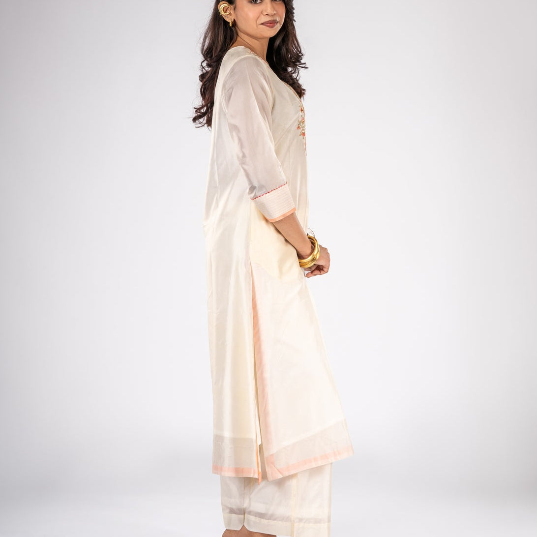 Mogra Viscose Kurta Set