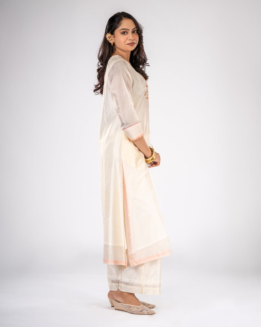 Mogra Viscose Kurta Set