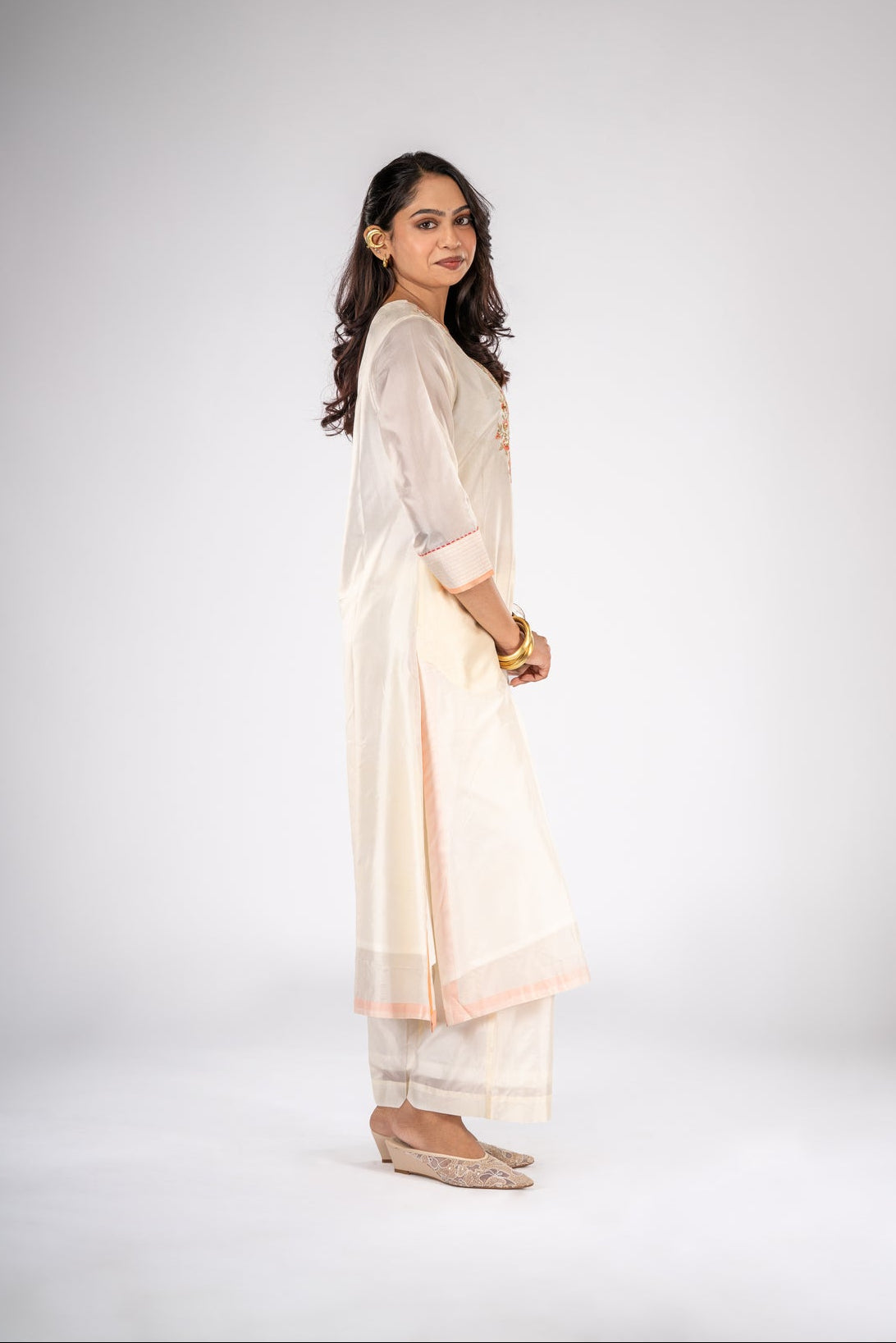 Mogra Viscose Kurta Set