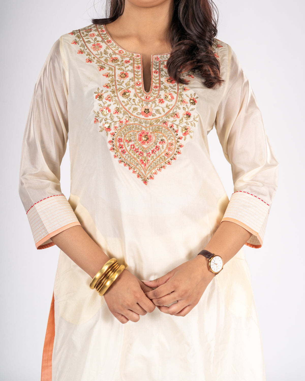 Mogra Viscose Kurta Set