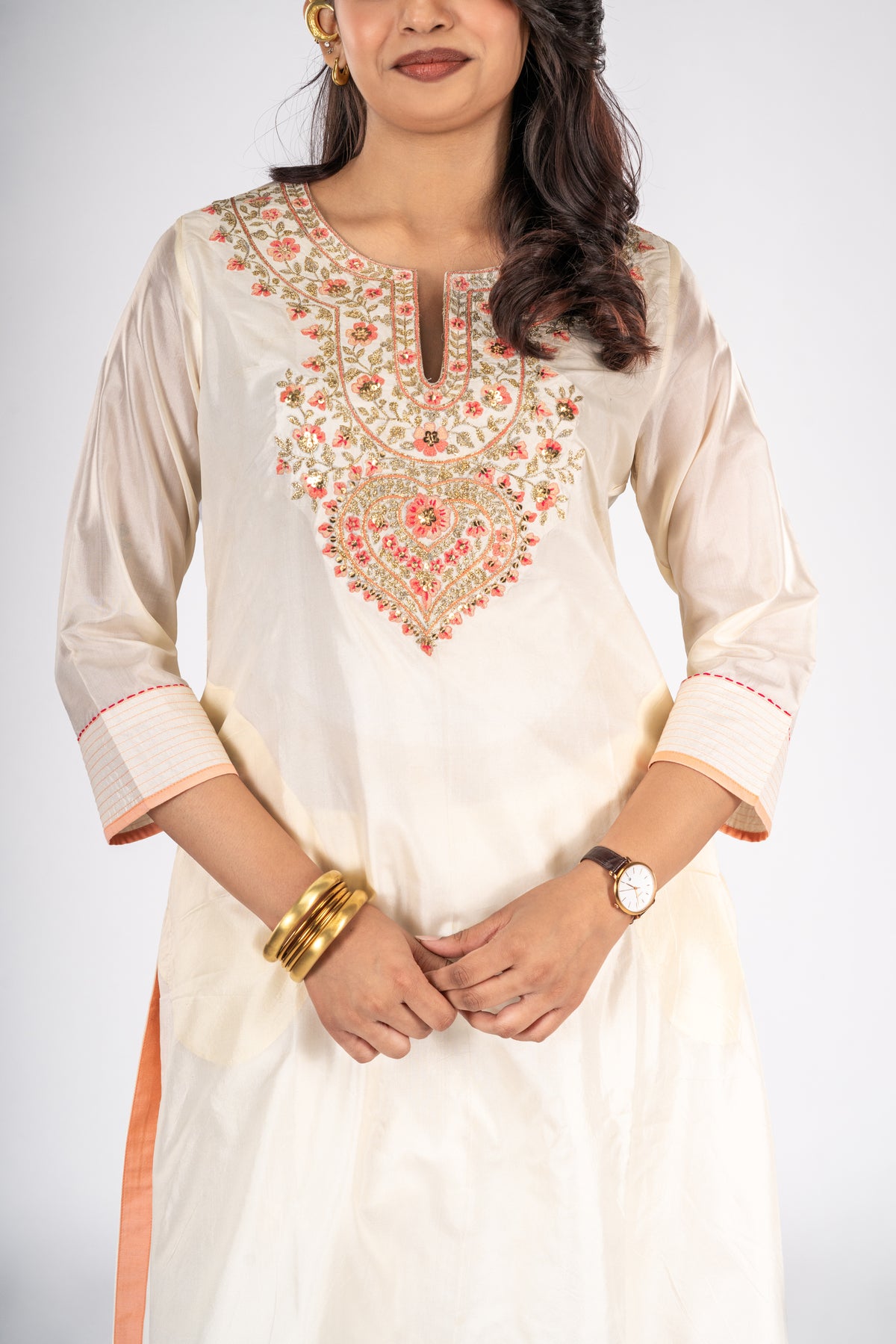Mogra Viscose Kurta Set