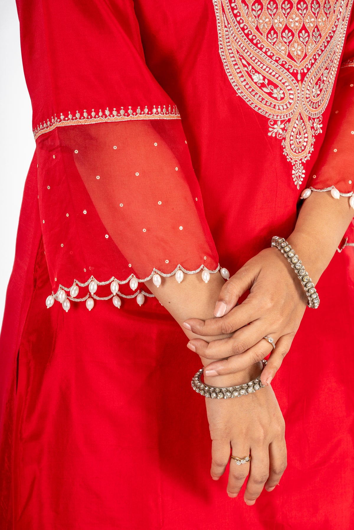 Kumkum Viscose Suit Set