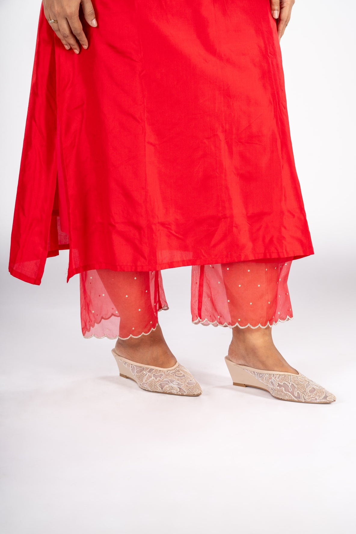 Kumkum Viscose Suit Set