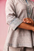 Dhara Mangalagiri Co-ord Set in Gray by Lavira