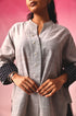 Mukuta Mangalagiri Top in Gray by Lavira