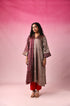 Sangama Zari Tissue Kurta Set in Multicolor by Lavira