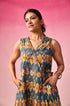 Vasundhara Ikkat Dress in Multicolor by Lavira