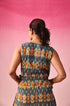 Vasundhara Ikkat Dress in Multicolor by Lavira