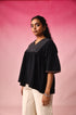 Yamini Mangalagiri Top in Black by Lavira