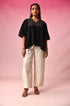 Yamini Mangalagiri Top in Black by Lavira