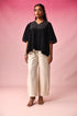Yamini Mangalagiri Top in Black by Lavira