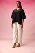 Yamini Mangalagiri Top in Black by Lavira